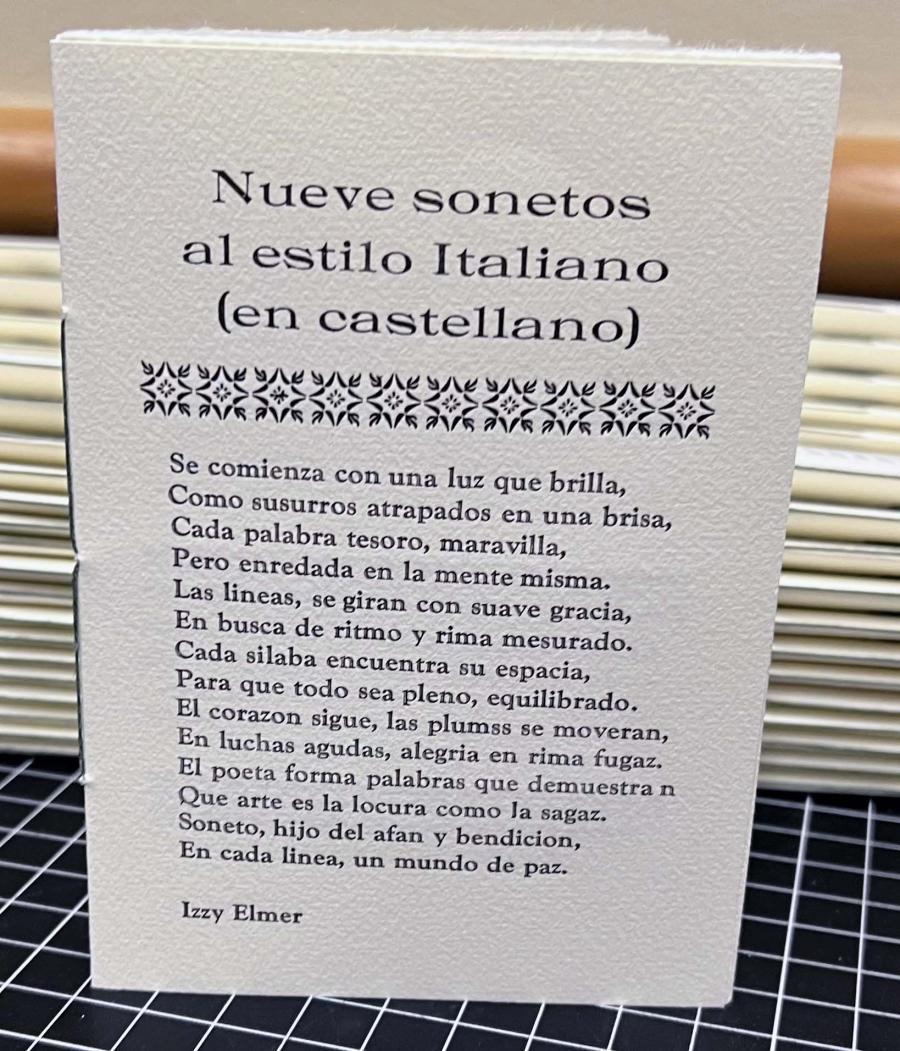 Larson letterpress book