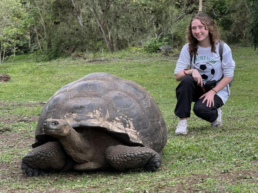 Greer in Galapagos