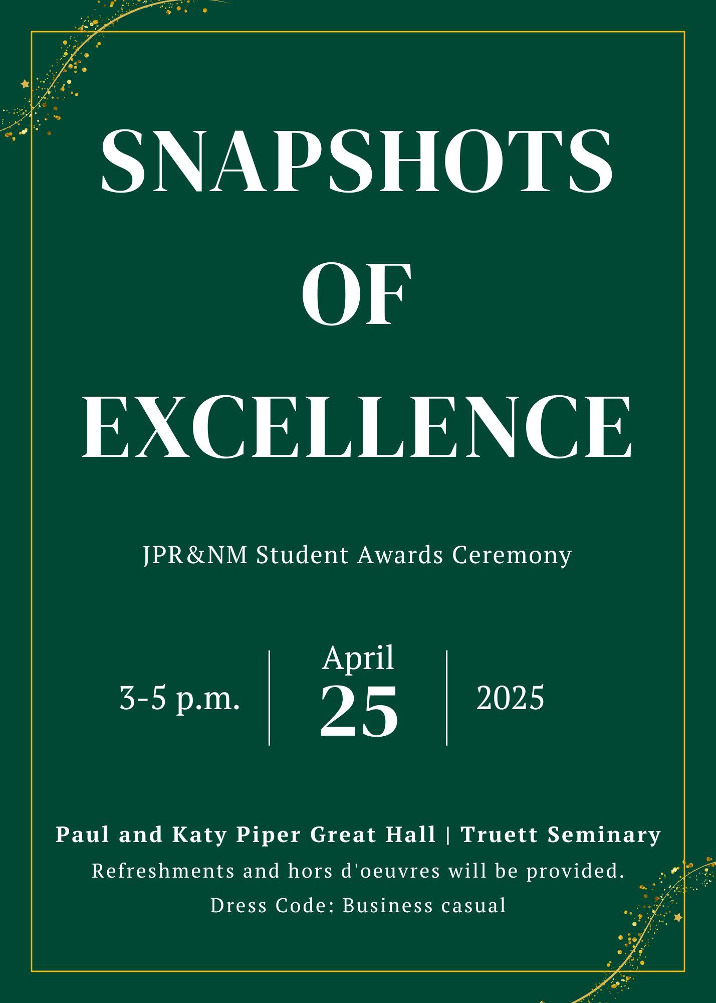 Student Awards 2025 Invitation Student Awards 2025 Invitation